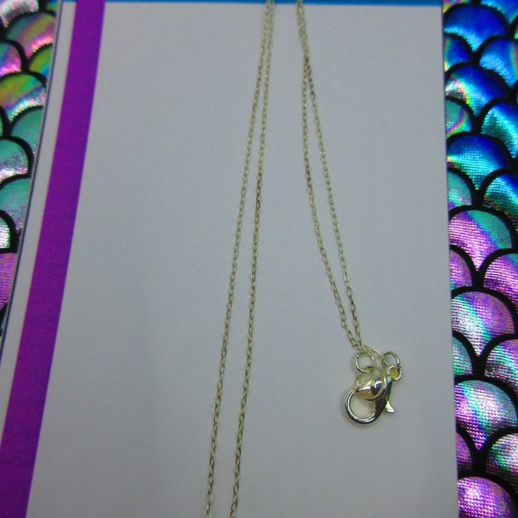 Ruby Zoisite Faceted Gemstone 18" Dainty Necklace - Picture 4 of 4